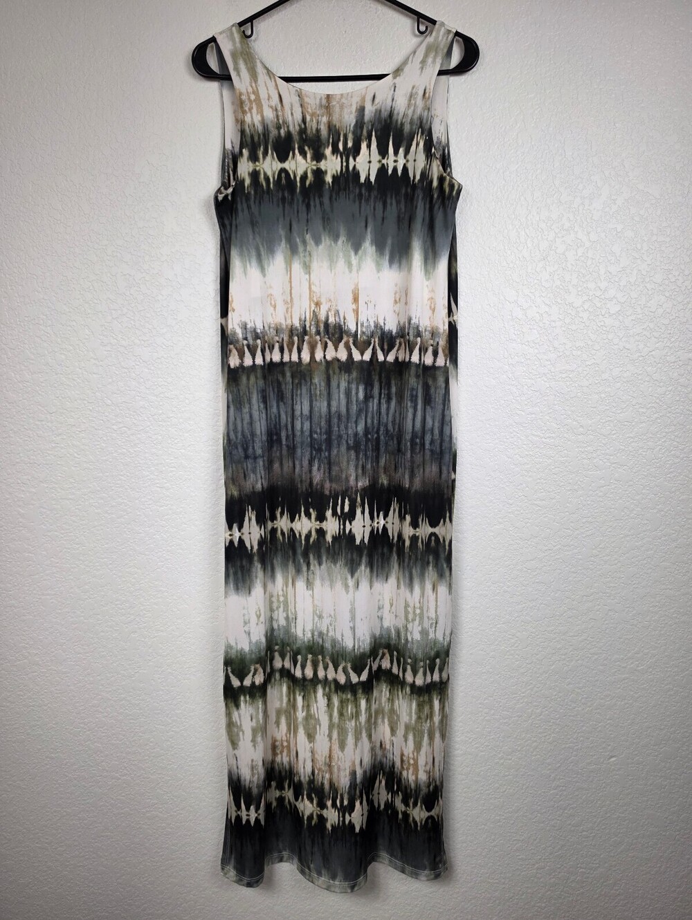 Anthropologie Sleeveless Tie-Dye Maxi Dress Size One